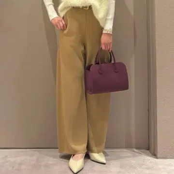 [ 가격 인하 협상 가능 ] Mila Owen 허리밴딩 이지 와이드 팬츠