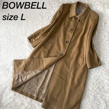 [ 새상품급 ] 보우벨 캐시미어 100% 롱 스텐카라 코트