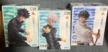 주술회전 라운드 원 한정판 피규어 3종 세트