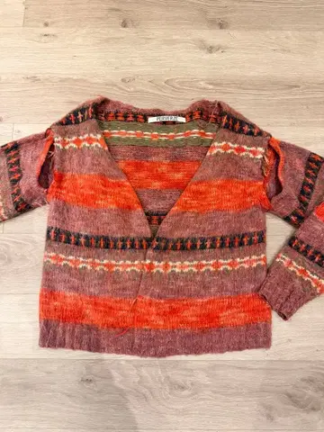 PERVERZE 스트라이프 패턴 가디건