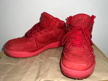 VANS WORKER BEE 스노우 신발 레드 26.5cm