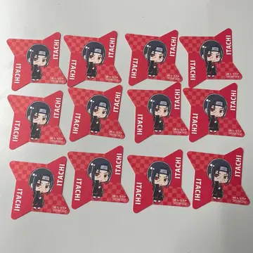 니지겐노모리 시노비노사토 NARUTO 잇라쿠 페이퍼 코스터 이타치