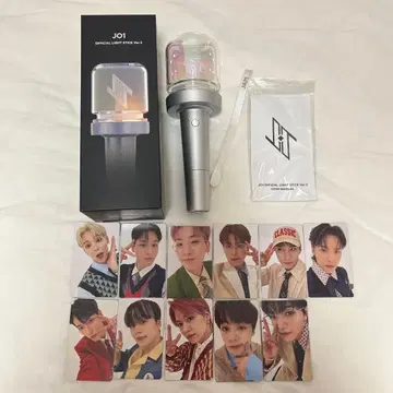 JO1 응원봉 트레이딩 카드 포함