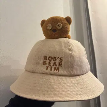 BOB'S BEAR TIM 베이지 모자