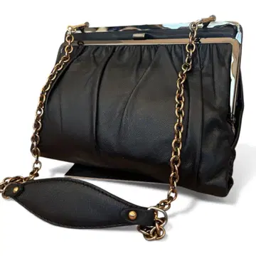 띠어리 숄더백 체인백 클러치 블랙