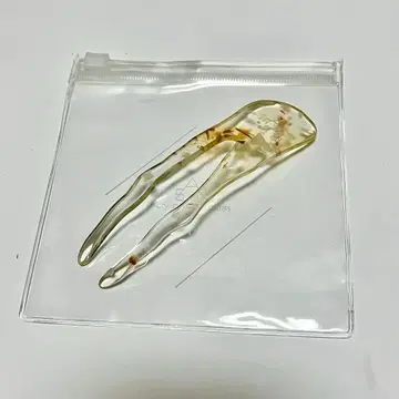 sAn 헤어 스틱 클리어 트위그 새상품급 헤어콤