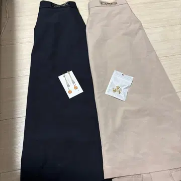 허니즈 GLACIER 3L 스커트 베이지&블랙 세트 덤 포함