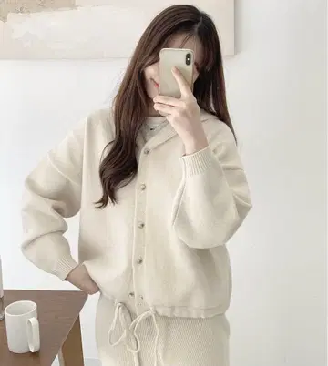 gogosing 고고싱 후드 부착 가디건