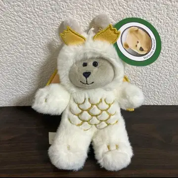 스타벅스 베어리스타 드래곤 키링 봉제 인형