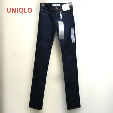 유니클로 스트레이트 스키니진 데님 S XS 23인치