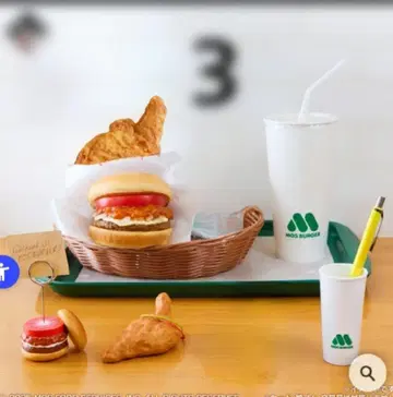 제일복권 모스버거2 서포트 피규어