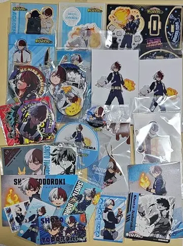 히로아카 나의 히어로 아카데미아 토도로키 쇼토 굿즈 세트