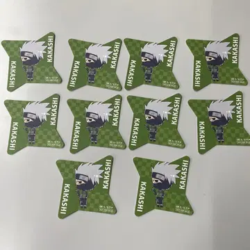 니지겐노모리 시노비자토 NARUTO 이치라쿠 페이퍼 코스터 카카시