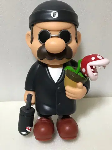 마리오 LEON풍 소프트 비닐 피규어