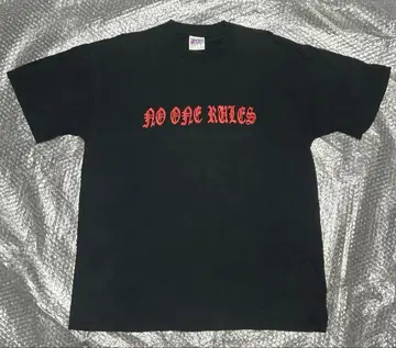 NO ONE RULES 셔츠 XL 하드코어 nyhc