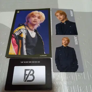 BMSG BE:FIRST JUNON 트레이딩 카드 & 포토 카드 세트