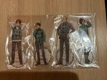 진격의 거인 프린스 호텔 숙박 특전 아크릴 스탠드 4인 세트