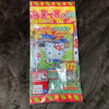 지역 한정 키티 교토 타월 스트랩 타월 손수건 3종 세트