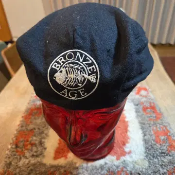 90s usa BRONZE AGE 헌팅 모자 블랙