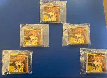 역전재판 히스이 시즈쿠 데미지 모션 키링 5개 세트