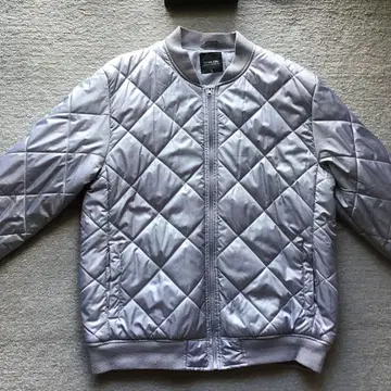 Gried Life 실버 퀼팅 다운 자켓 LL