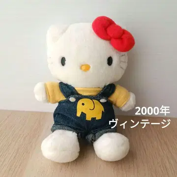 헬로키티 봉제 인형 빈티지 산리오 캐릭터 컬렉션 100