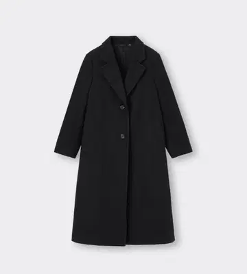 GU 코지 멜톤 테일러드 코트 S