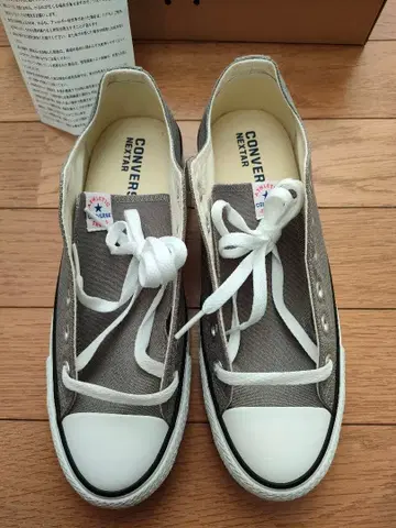 [미사용 새상품] CONVERSE 넥스타 110 OX 그레이 24.5
