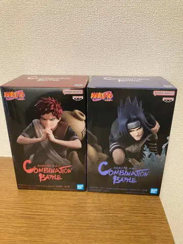 나루토 콤비네이션 배틀 가아라 우치하 사스케 피규어 2종 세트