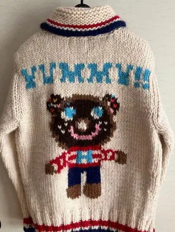 hysteric glamor 코위찬 니트 도넛 베어 프리 사이즈