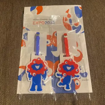 EXPO2025 오사카 간사이 만박 미야쿠미야쿠 네임택 2개 세트