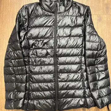 블랙 다운 자켓 L 사이즈