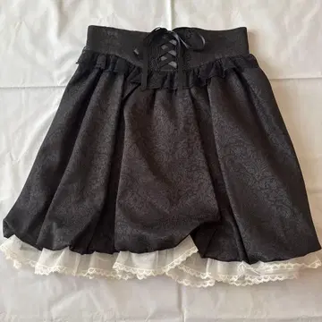 Secret Honey 프릴 장식 플레어 스커트