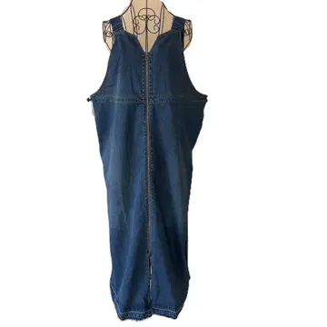 [택 포함 새상품] niko and - WAY 데님 오버롤 스커트 F