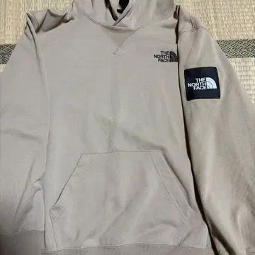 THE NORTH FACE 베이지 후드티 M 사이즈