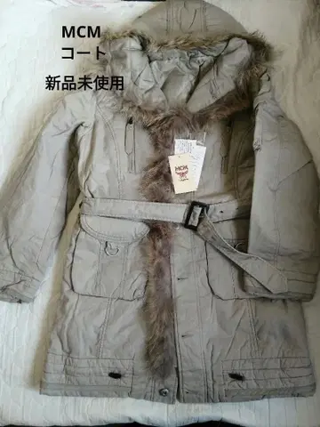 MCM 코트 카키색 L 사이즈