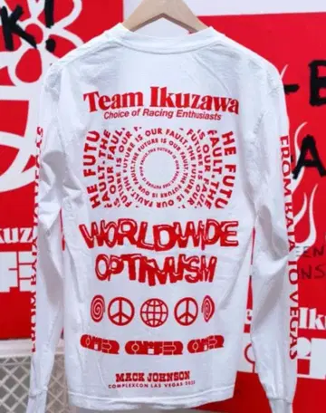 팀 이쿠자와 맥 존슨 롱 슬리브 L