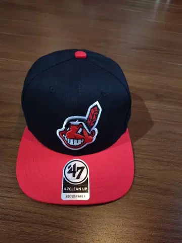 47 인디언즈 야구 모자 블랙/빨간색