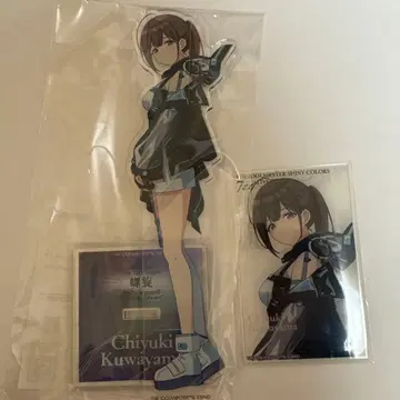 샤니마스 나선형 아크릴 스탠드 아크릴 카드 쿠와야마 치유키