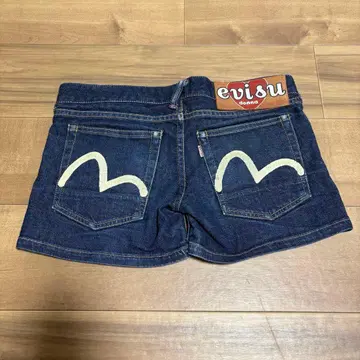 Evisu 데님 숏팬츠