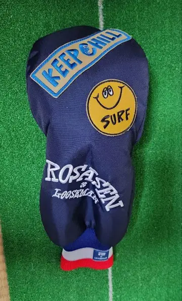 새상품 ROSESTAN 골프 헤드커버 네이비 드라이버용