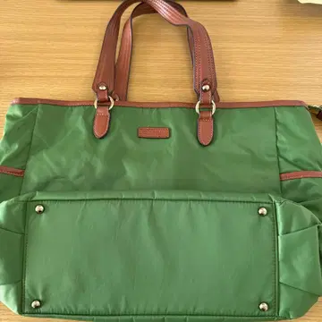 Mackintosh philosophy 그린 컬러 나일론 숄더백