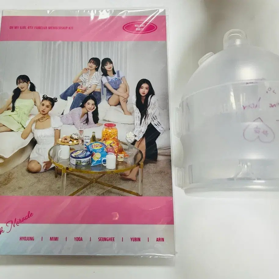 OH MY GIRL | 오마이걸 Oh My Girl lightstick + photocard on Bunjang