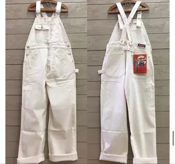 Cushman 화이트 오버롤 미사용 새상품 L 사이즈