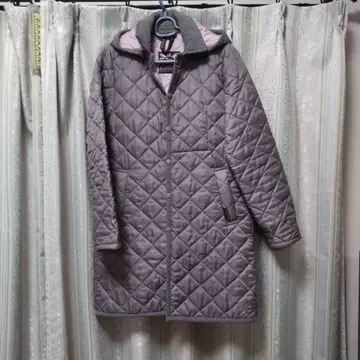 LAVENHAM 퀼팅 자켓 그레이 38