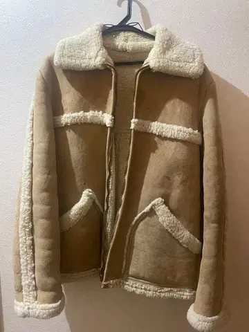 [ TALON 지퍼 ] 빈티지 무스탕 자켓 USA 캘리포니아 천연 가죽