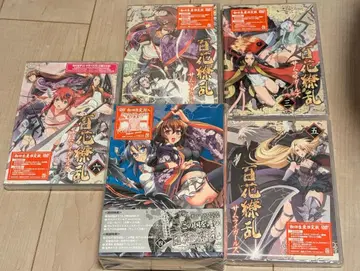 미개봉 새상품 최초 한정판 백화요란 사무라이 걸즈 DVD 2~6권 세트