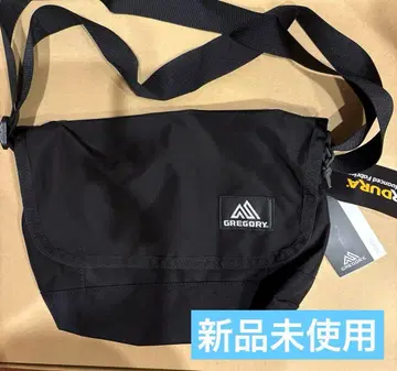 그레고리 숄더백 새상품 미사용 블랙 블랙