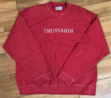 트루사르디 빨간색 트레이닝복 맨투맨