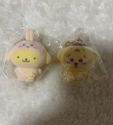 산리오 치이카와 (먼작귀) 플로키 마스코트 참 토끼 폼폼푸딩